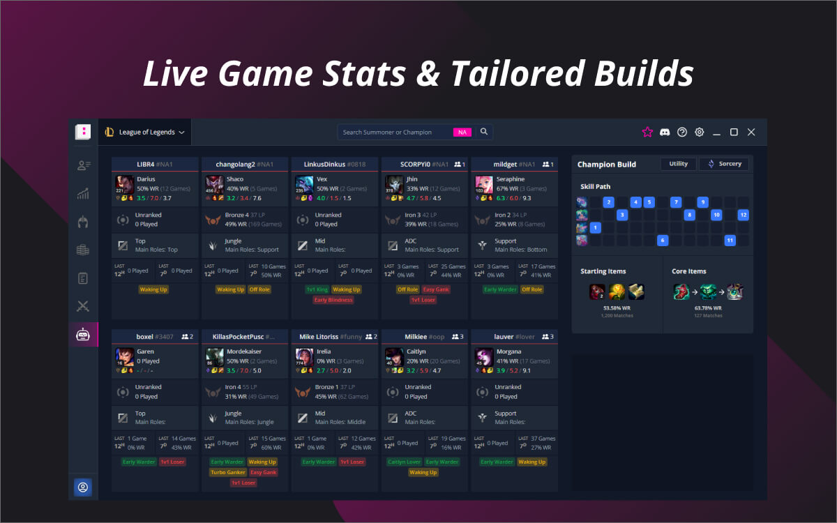 LeagueTracker screenshot image