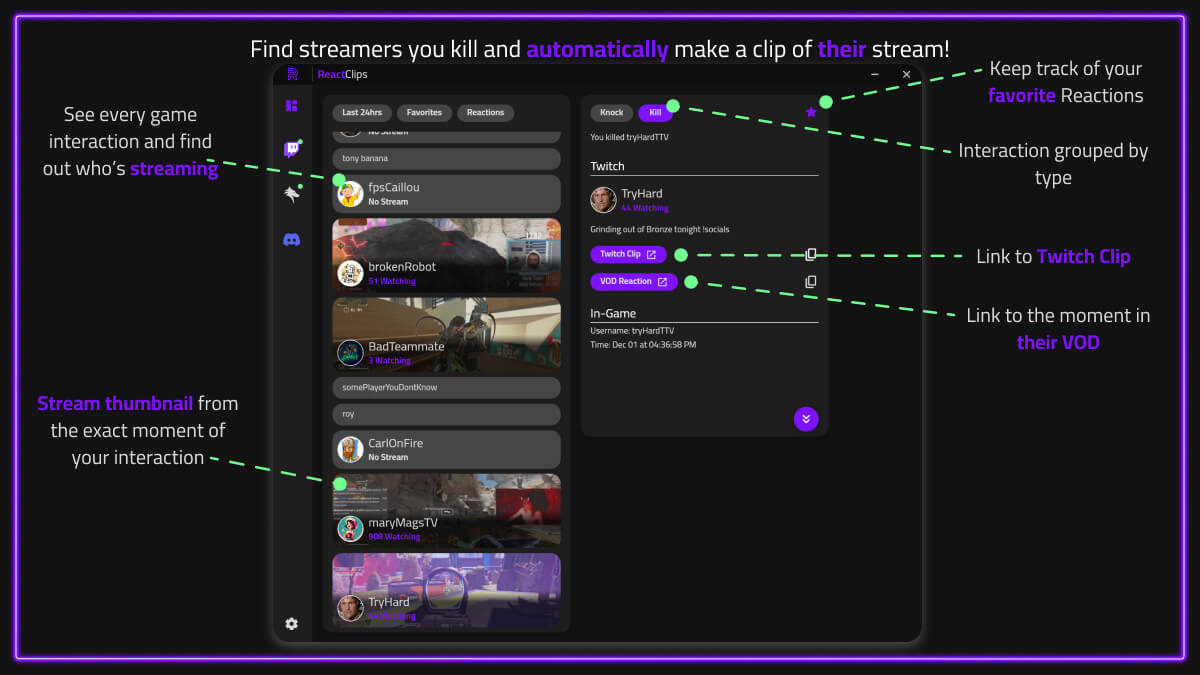 ReactClips screenshot image